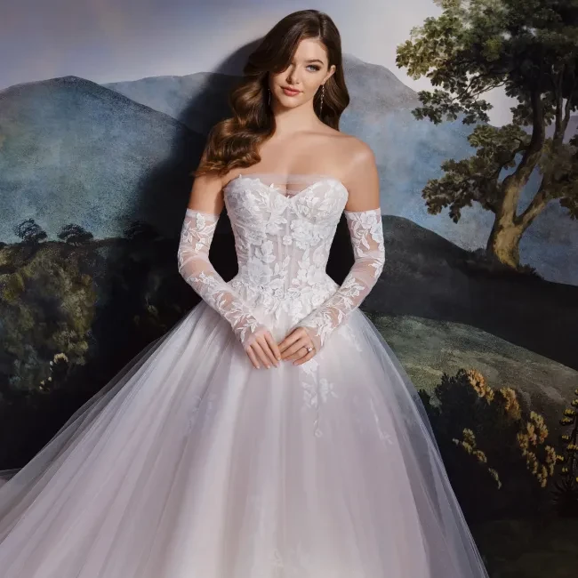 Photo of Model wearing a Bridal Collection White Gown