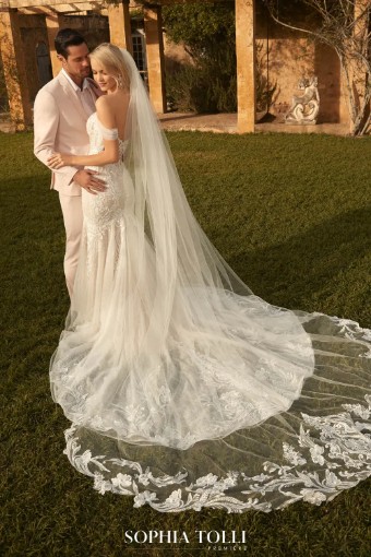 Sophia Tolli Style No. Y12033 #1 Ivory thumbnail
