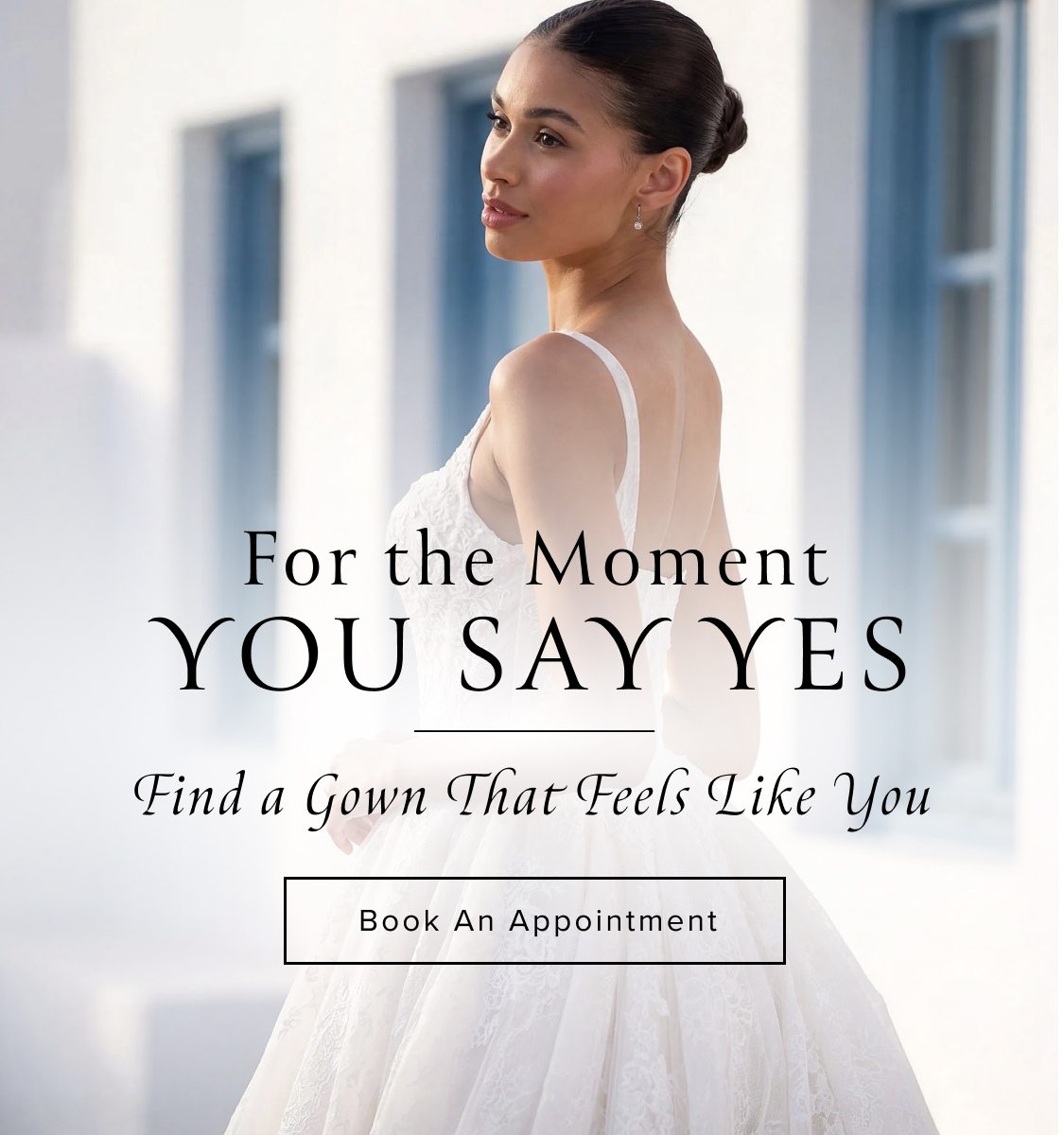 for the moment you say yes fall 2026 bridal banner